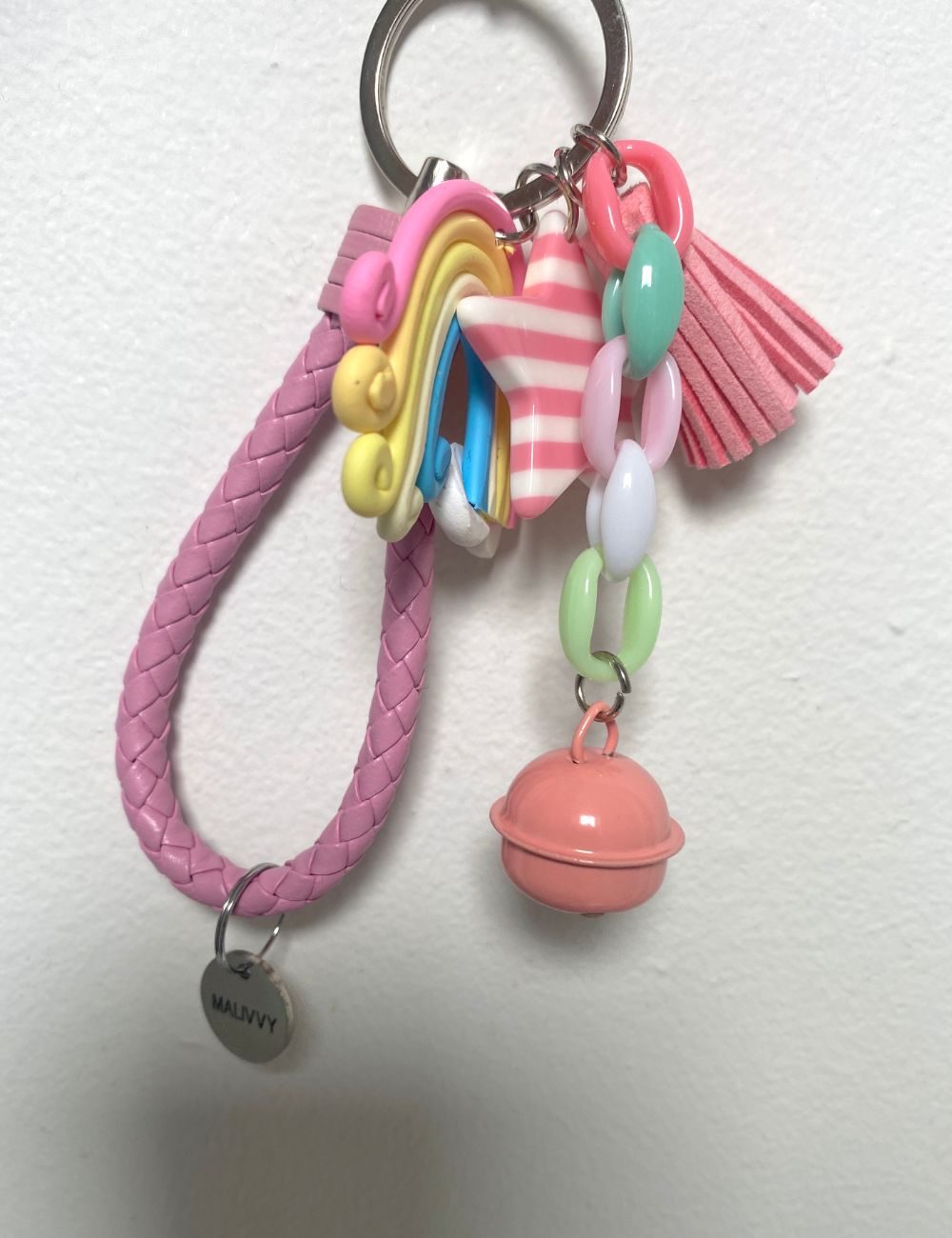 Nøglering med regnbue